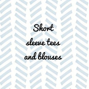SHORT SLEEVE TOPS
